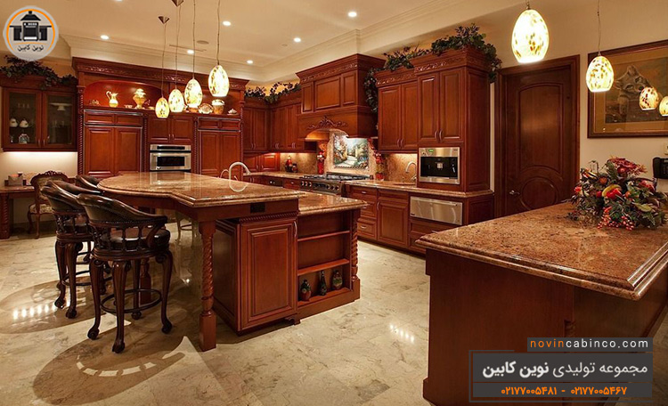 کابینت چوبی نوین کابین