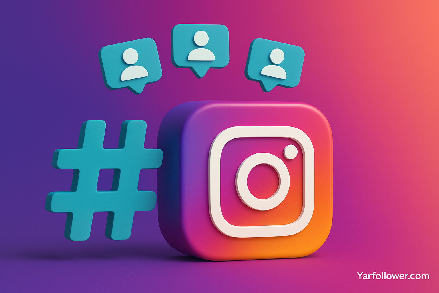 استفاده از هشتگ ها 