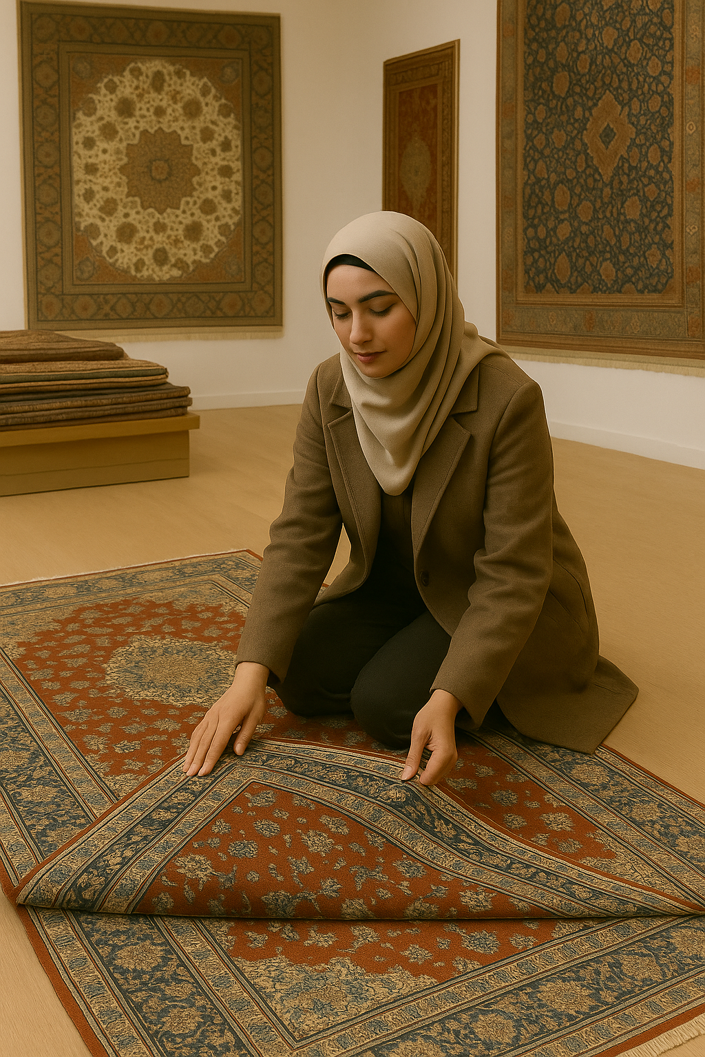 تعویض فرش دستباف کهنه با نو
