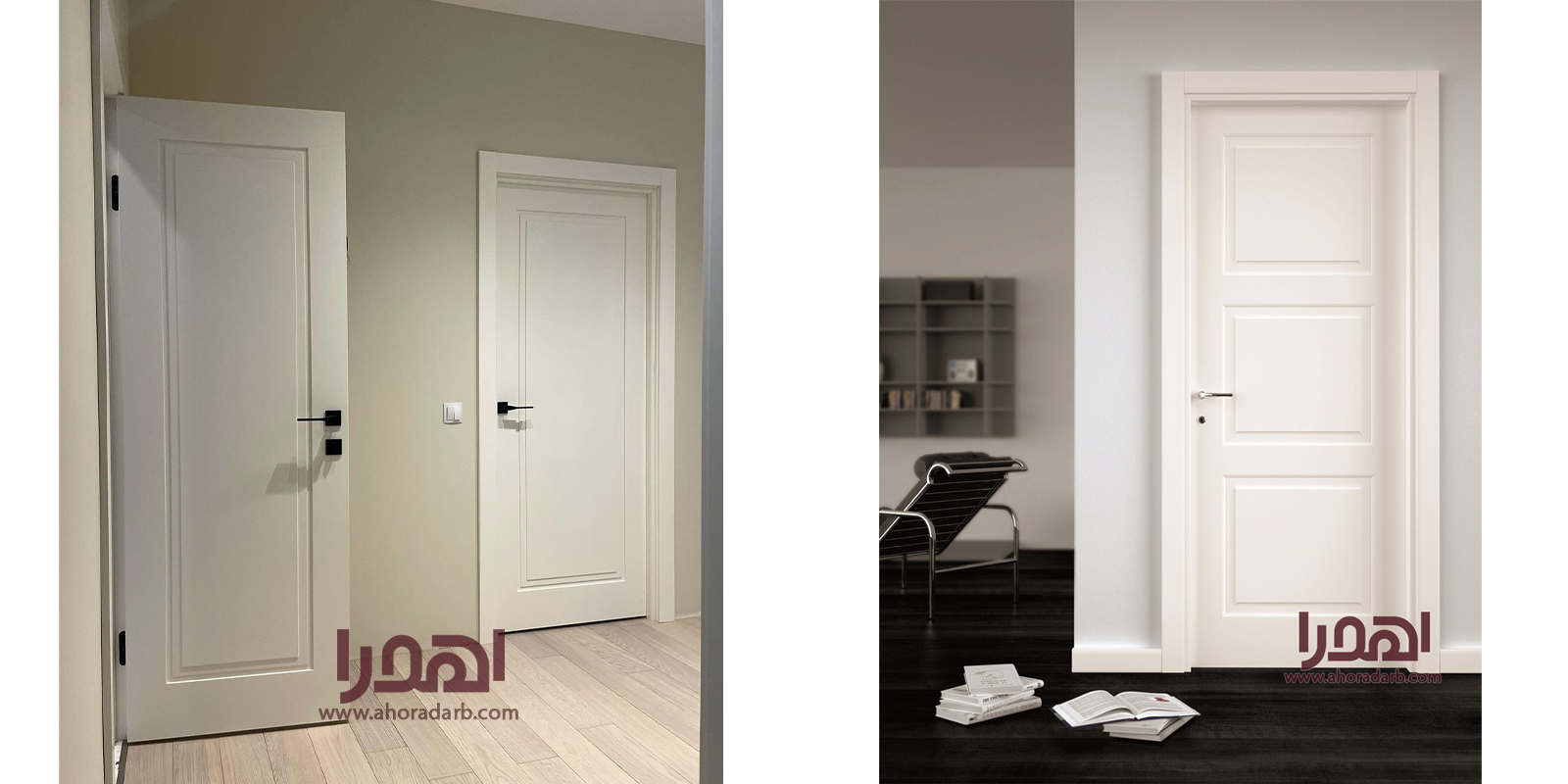 درب اتاق خواب جدید پلی اورتان اهورا درب