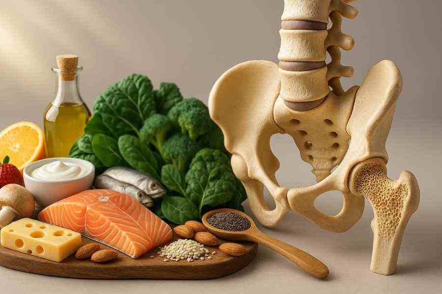 رژیم غذایی سالم و کنترل وزن - جلوگیری از عود دیسک کمر