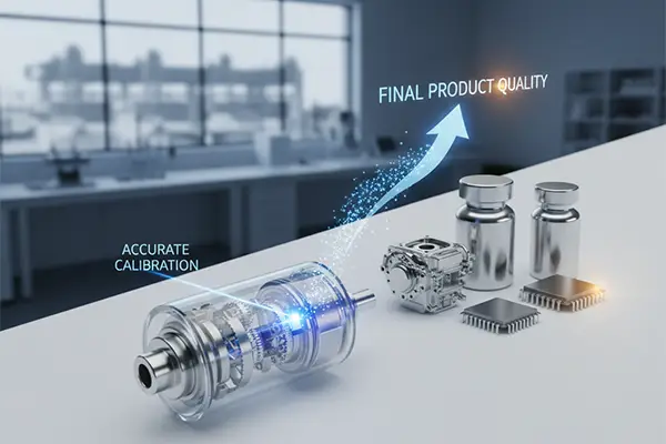نقش کالیبراسیون در تضمین کیفیت محصول نهایی