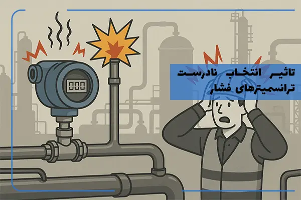 چگونه انتخاب نادرست ترانسمیتر فشار میتواند کل فرآیند تولید را مختل کند؟