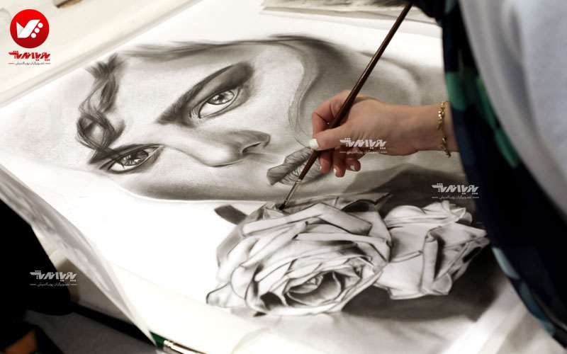 دوره آموزش و کلاس نقاشی سیاه قلم در آموزشگاه پویا اندیش