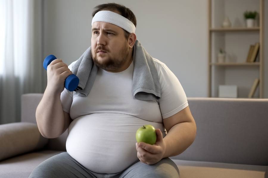 علت لاغر نشدن با وجود رژیم و ورزش چیست؟ اشتباهاتی که جلوی چربی‌سوزی را می‌گیرند!