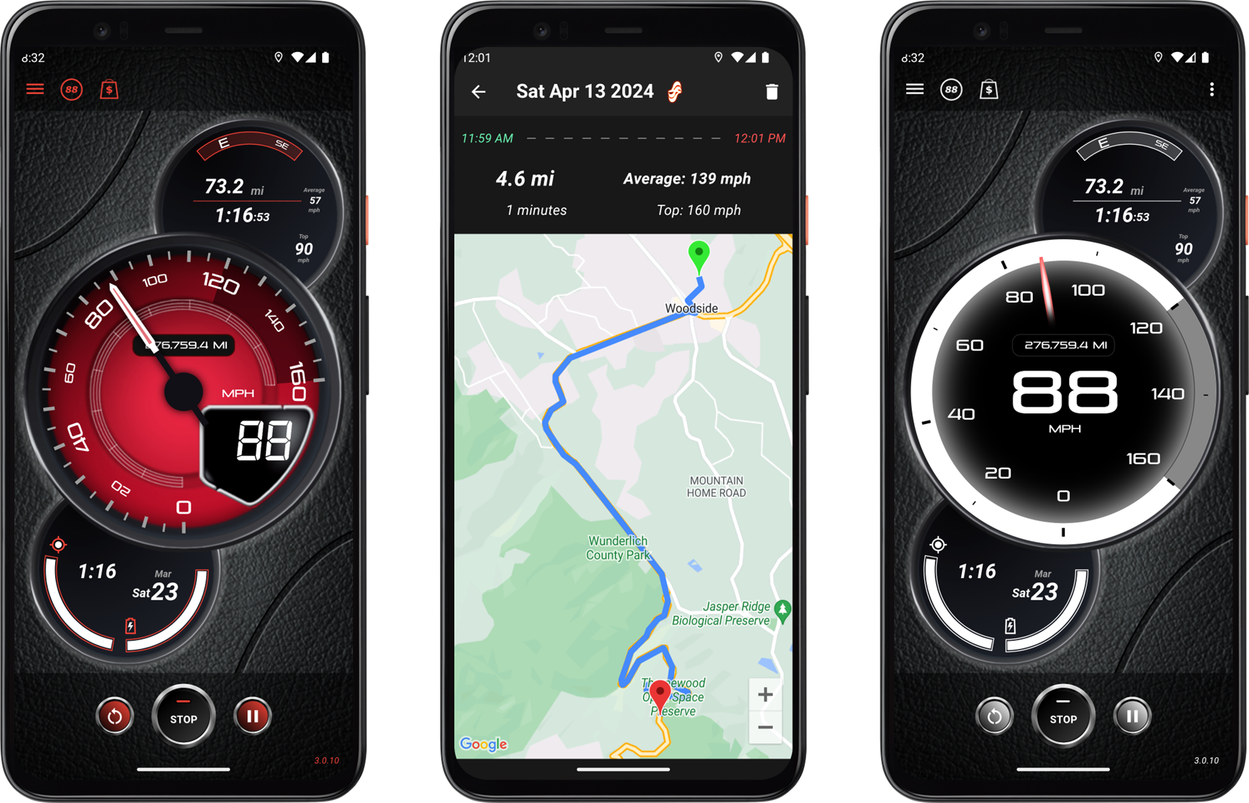 اپلیکیشن GPS Speedometer ارائه شده توسط شرکت Morkam 88