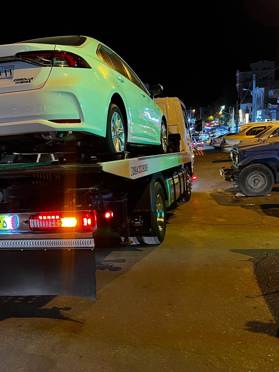 خدمات شبانهروزی شرکت خودروبران ملل در تبریز