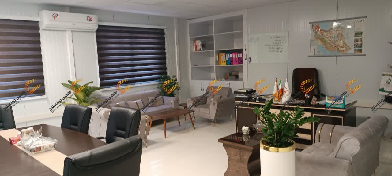 کانکس اداری؛ راهکاری مدرن برای ایجاد فضای کاری سریع و کارآمد 2 کانکس اداری در اصفهان