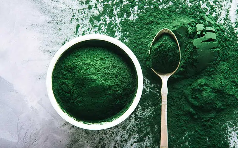 جلبک اسپیرولینا بهترین پودر گیاهی لاغری