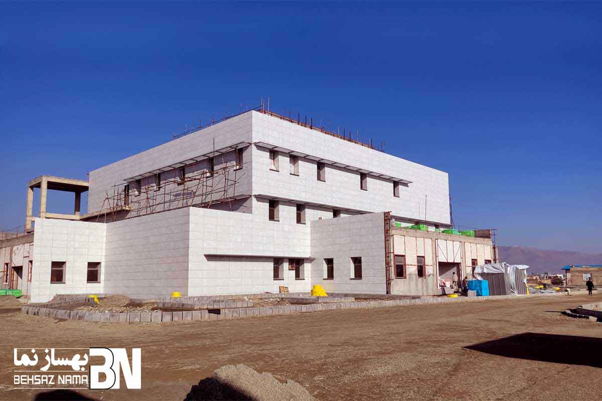 #نمای سرامیک خشک - بهساز نما