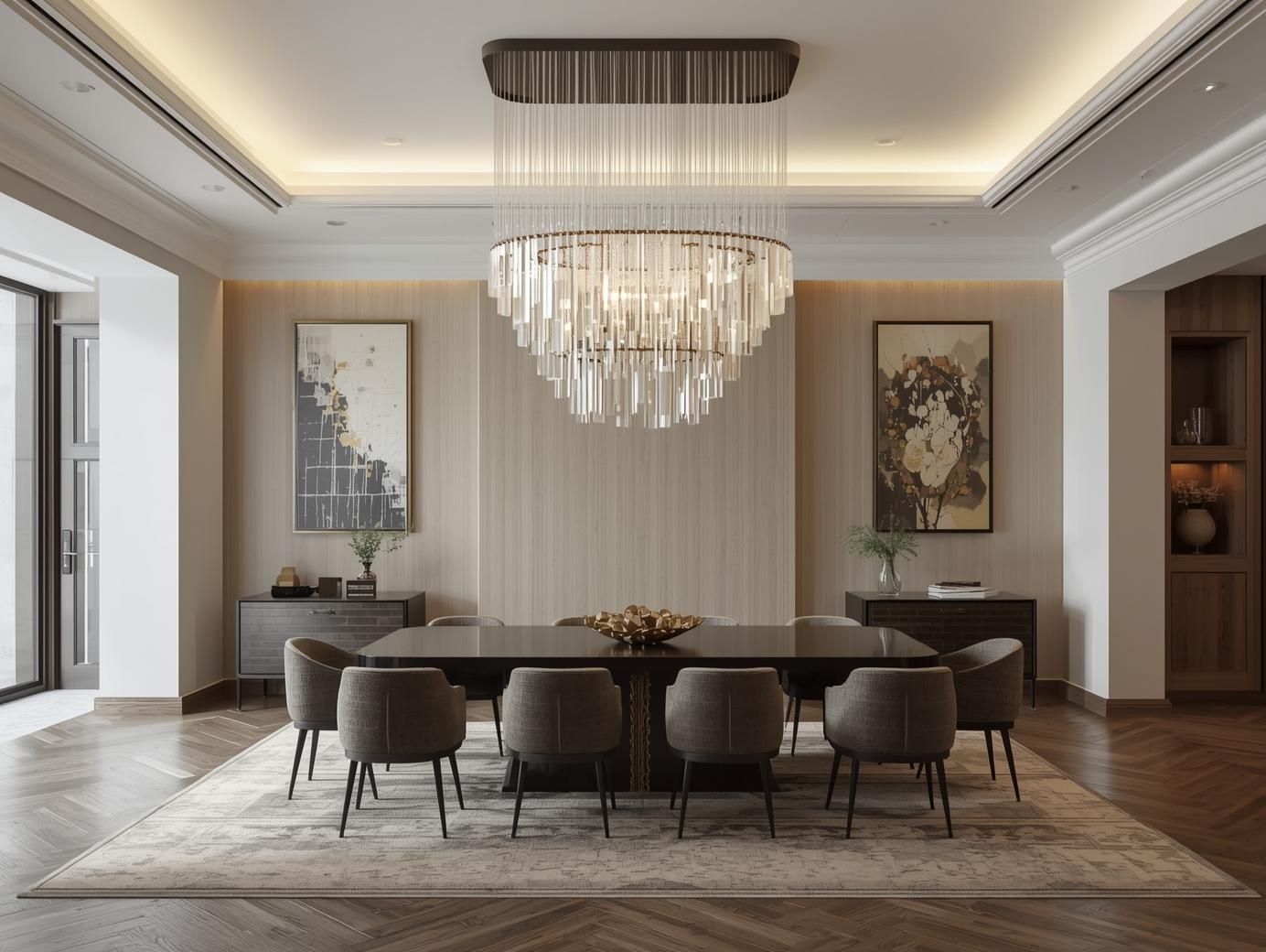 بررسی سبک دکوراسیون مناسب برای لوستر مدرن