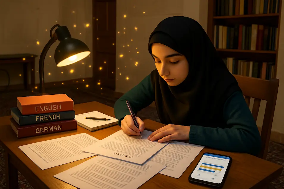 سوالات و تخمین رتبه کنکور زبان