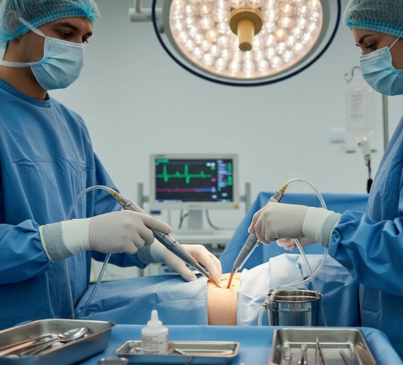 لیپوماتیک شکم و پهلو