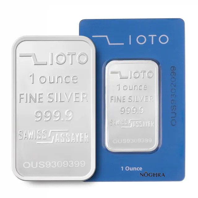 خرید شمش نقره زیوتو