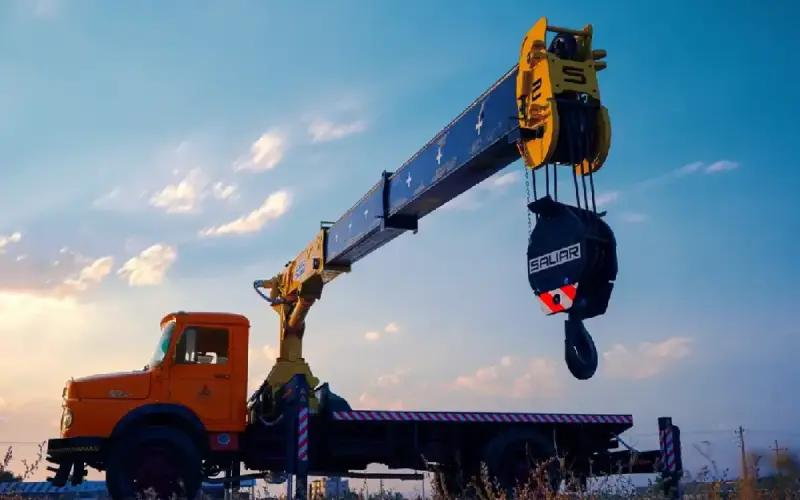 جرثقیل کامیونی سالیار