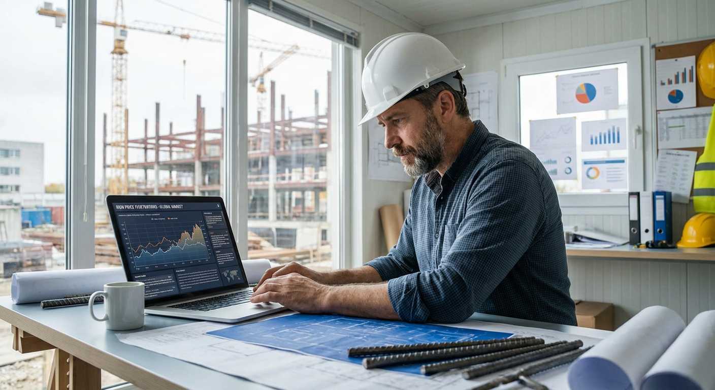 تعیین قیمت آهن در هزینه ساختمان