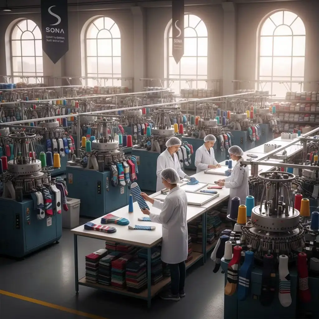 معرفی تولیدی جوراب سونا