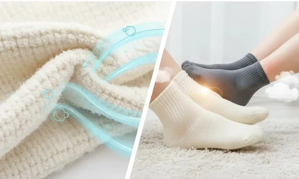 جوراب پنبه‌ای انتخاب اول است