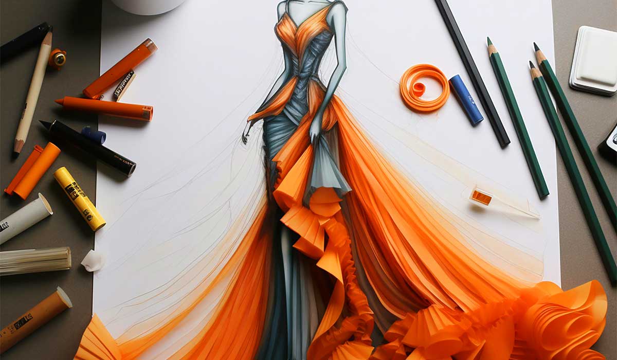 طراحی لباس آسان