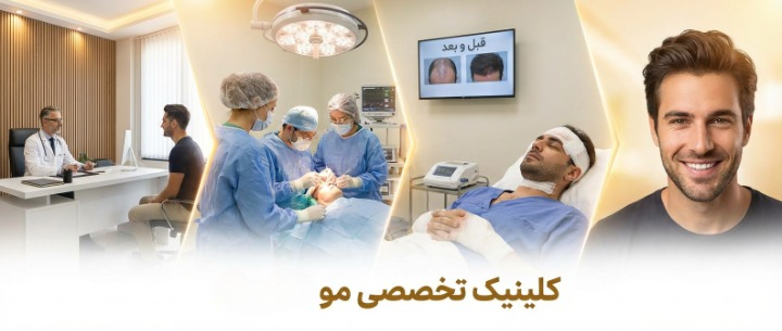 - کاشت مو در کلینیک تخصصی؛ از مشاوره تا نتیجه نهایی - بهترین کلینیک کاشت مو