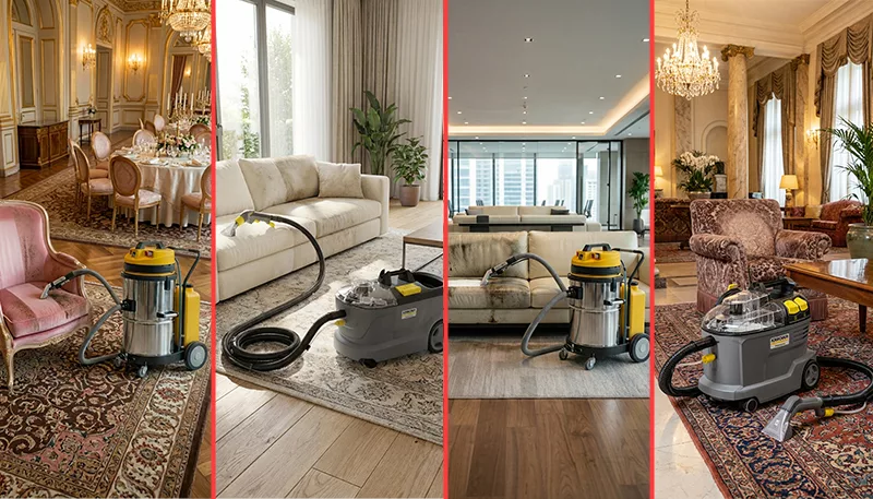 بهترین مارک های دستگاه مبل شویی صنعتی