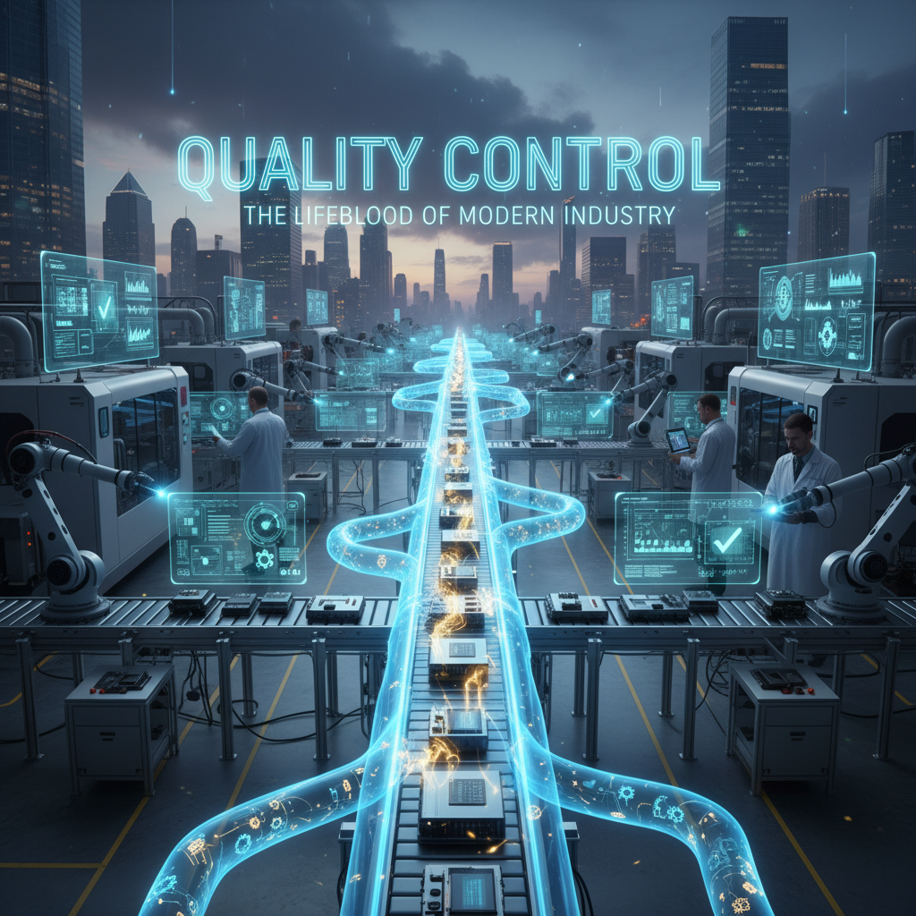 اهمیت کنترل کیفی در صنایع مختلف