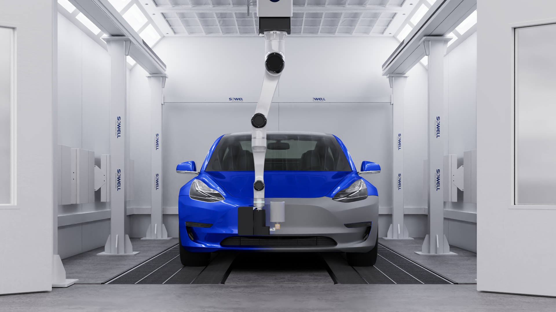 ربات رنگ آمیزی خودکار بدنه خودرو