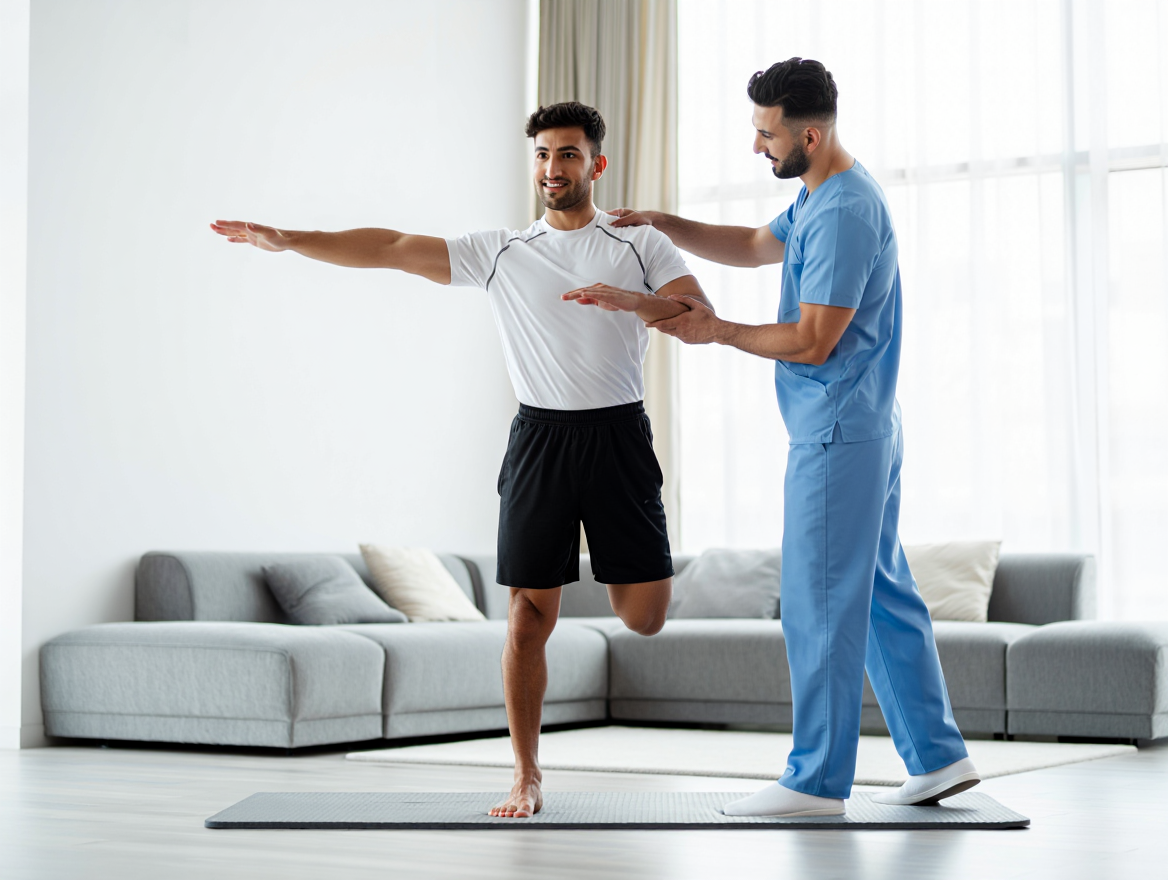 درمان دردهای مفصلی با دستگاه لیزر پرتوان و تجهیزات پیشرفته در خدمات فیزیوتراپی در منزل تهران مرکز آبادیس