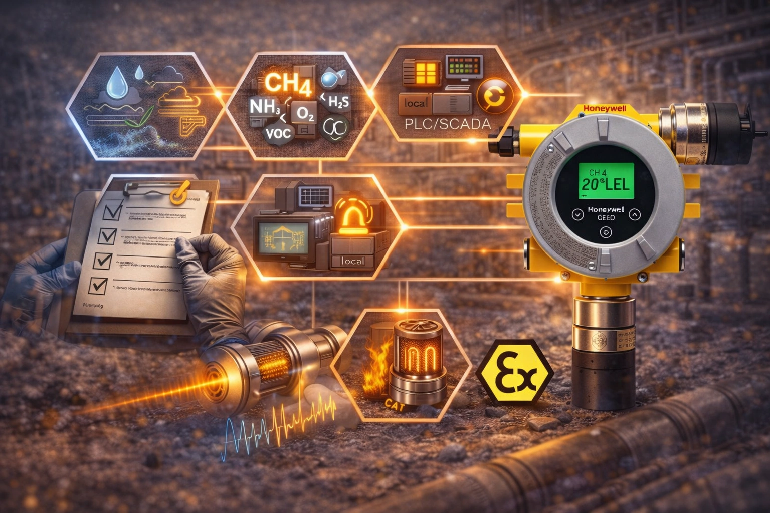 انتخاب دتکتور گاز متان را چگونه مهندسی کنیم؟