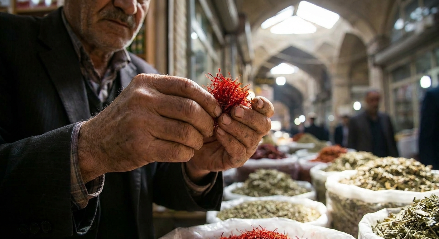 دلال‌ها و واسطه‌ها زعفران