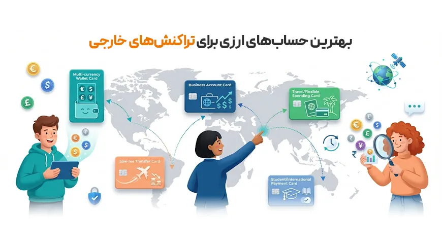 کدام حسابهای ارزی برای تراکنشهای خارجی مناسبترند؟