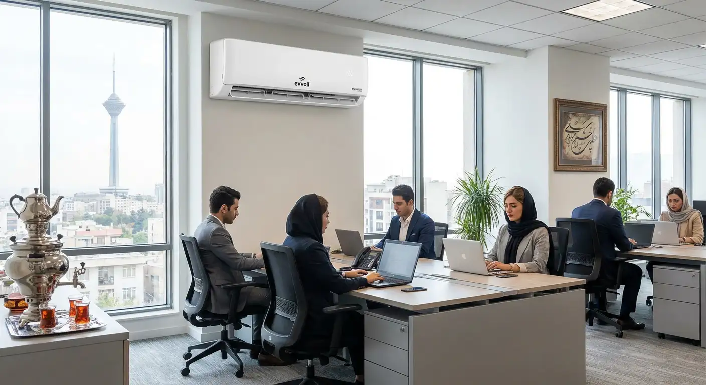 ویژگی‌های کولر گازی ایوولی