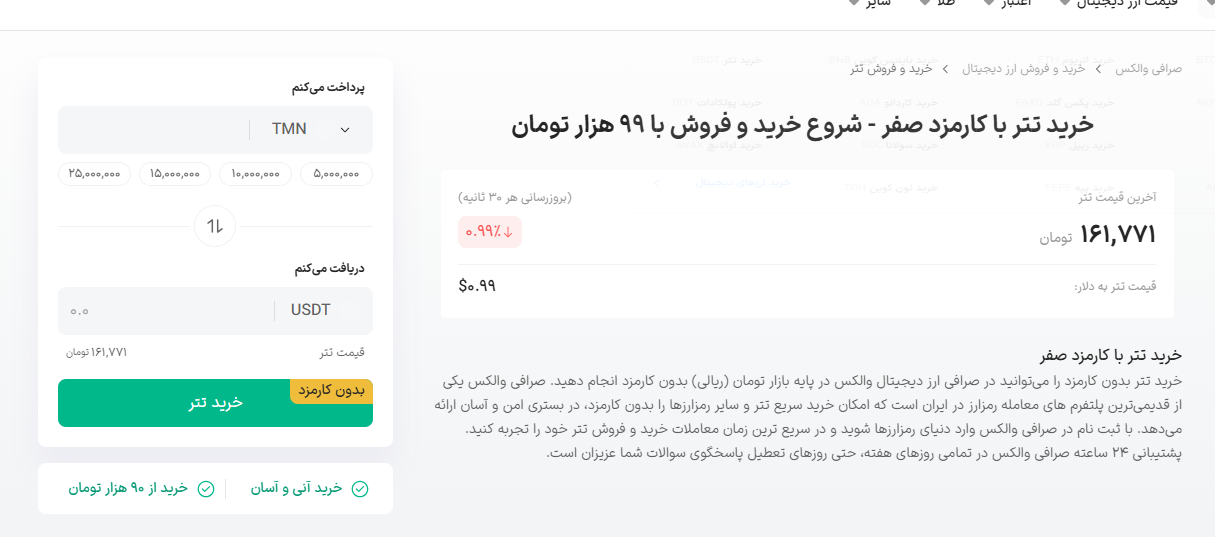 تتر والکس