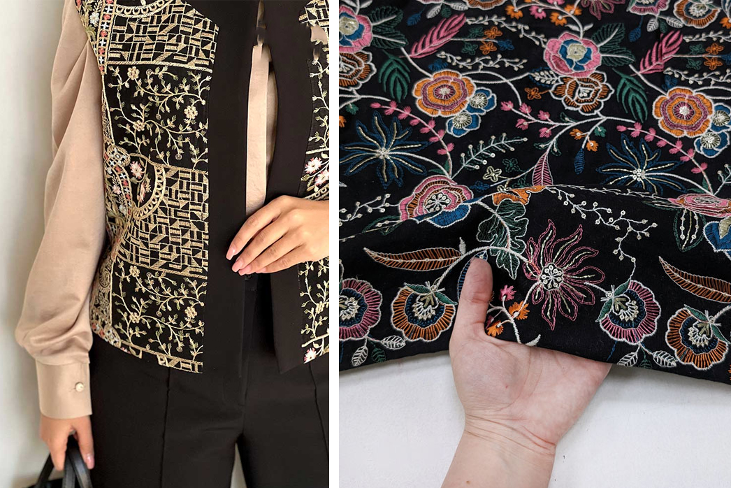 آشنایی با پارچه لینن سوزندوزی و کاربردهای آن