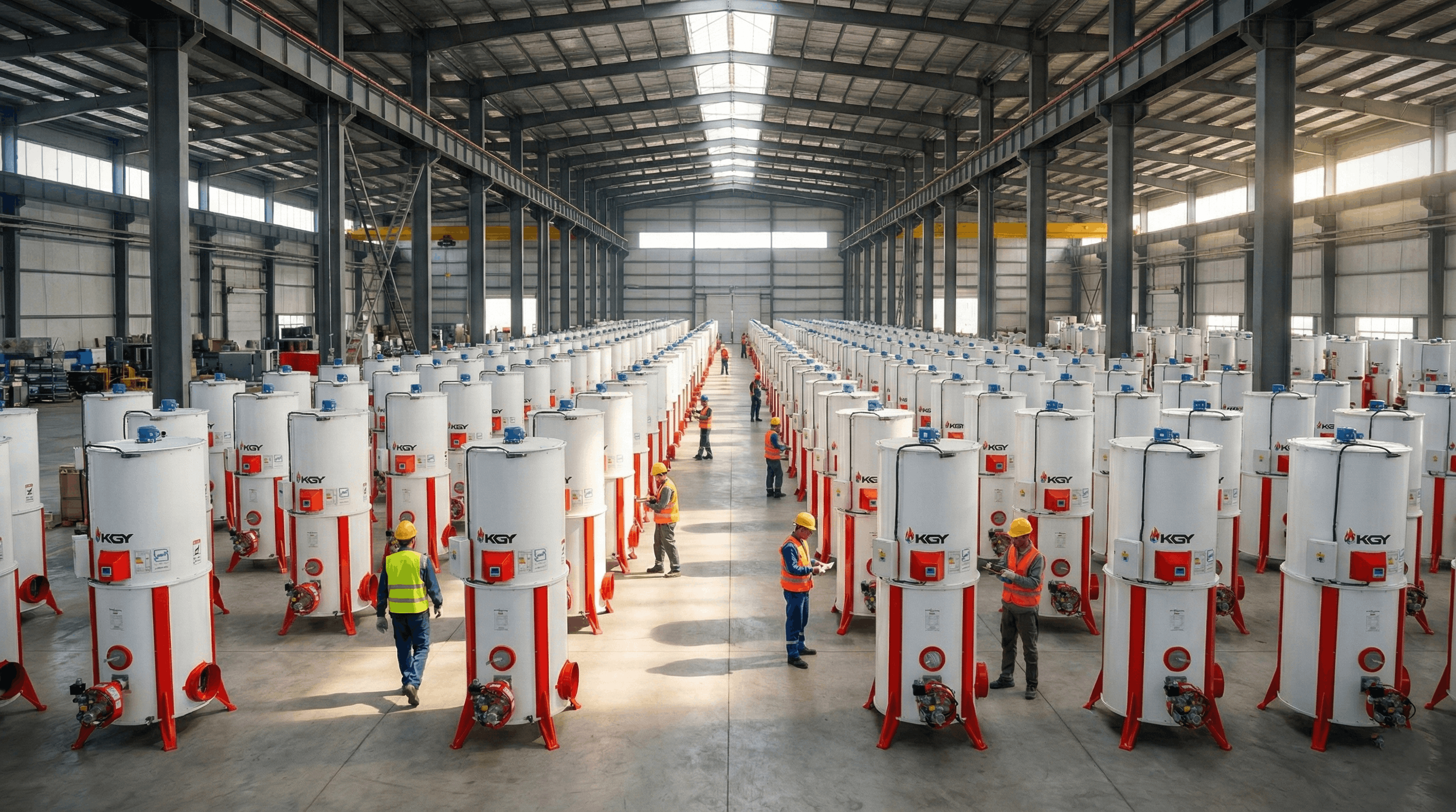 تولیدکننده بخاری های صنعتی