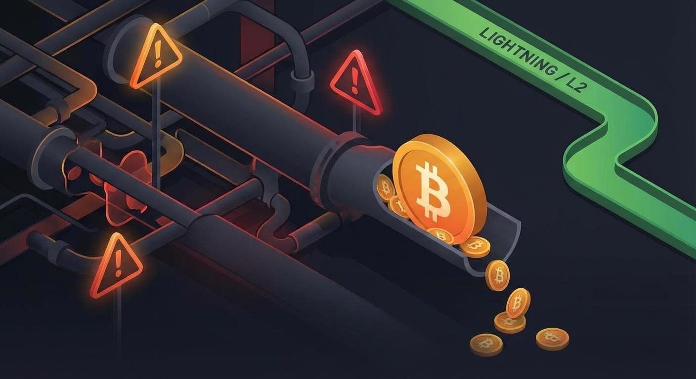 بدترین شبکه برای انتقال بیت کوین