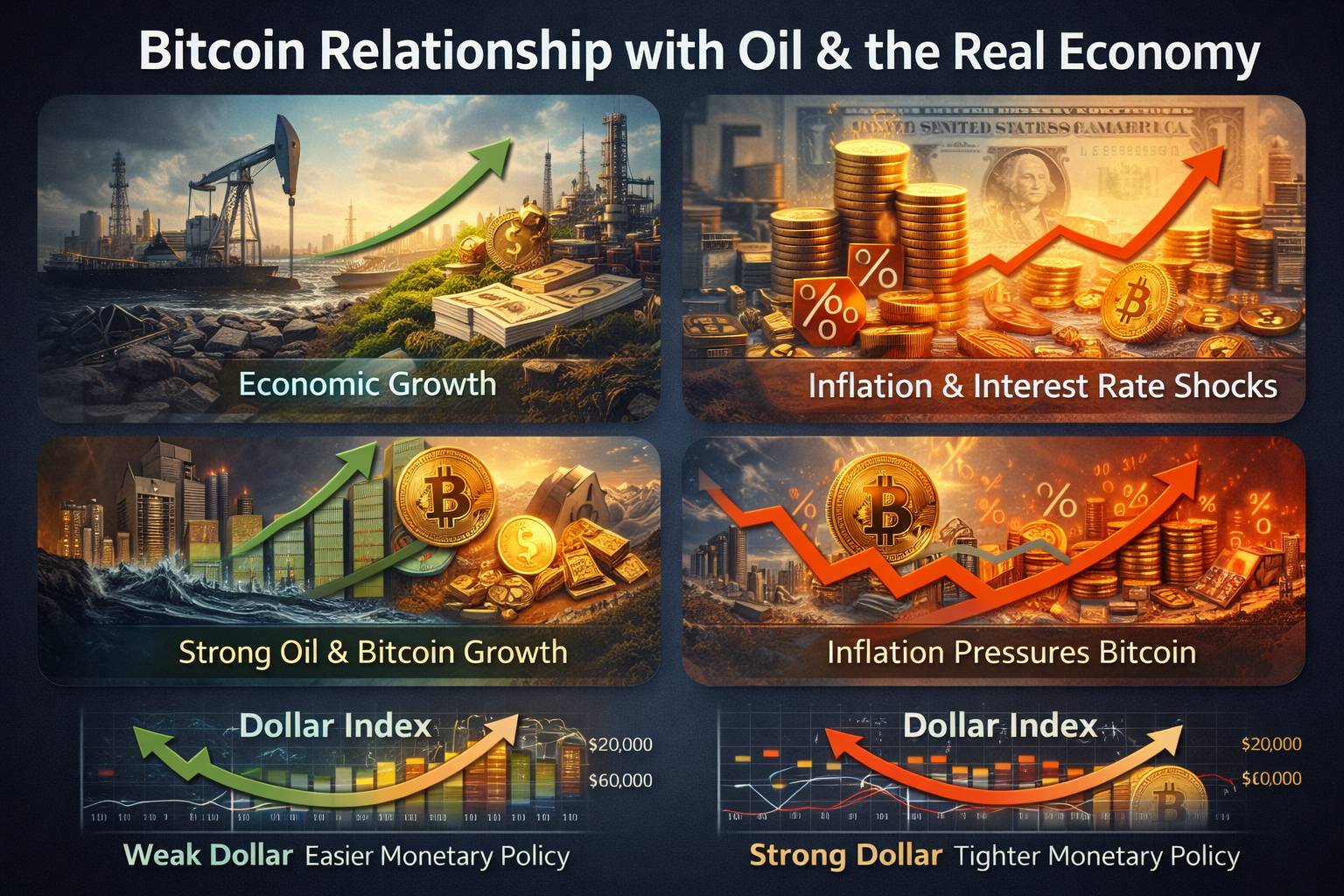 همبستگی بیت کوین با بازار سهام