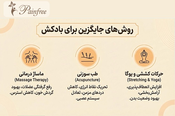 فواید بادکش و روش های جایگزین