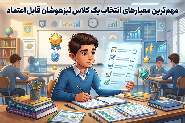 مهم‌ترین معیارهای انتخاب یک کلاس تیزهوشان قابل اعتماد
