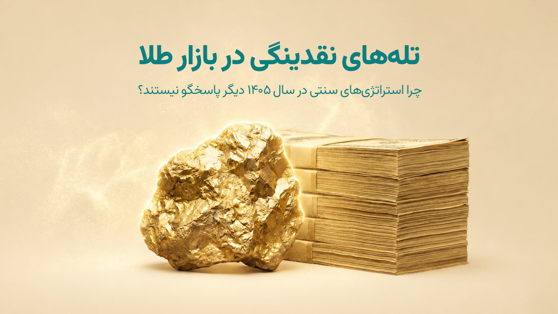 تله‌های نقدینگی در بازار طلا؛ چرا استراتژی‌های سنتی در سال 1405 دیگر پاسخگو نیستند؟