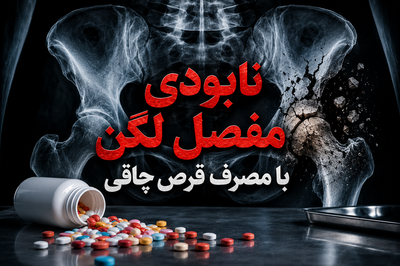 نابودی مفصل لگن در پی استفاده از قرص چاقی و لاغری