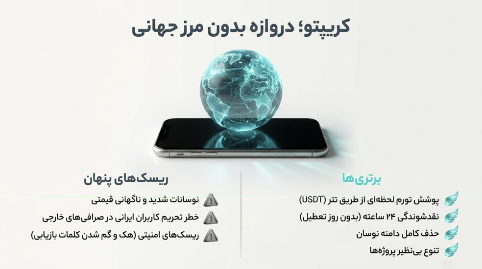 مزایا و معایب کریپتو