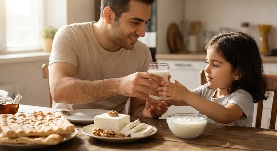 لبنیات برای کودکان