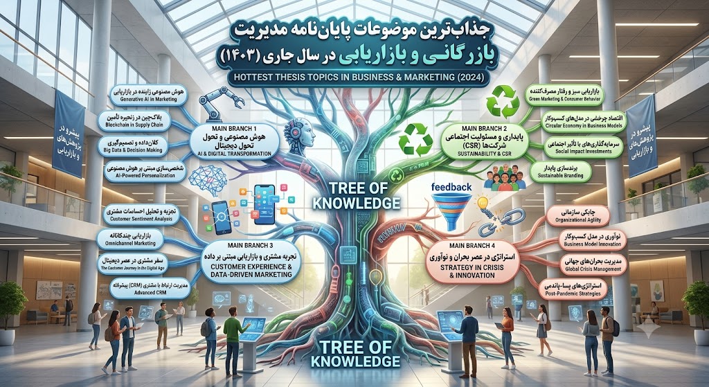 جذاب ترین موضوعات پایان نامه مدیریت بازرگانی و بازاریابی در سال جاری جذاب ترین موضوعات پایان نامه مدیریت بازرگانی و بازاریابی در سال جاری