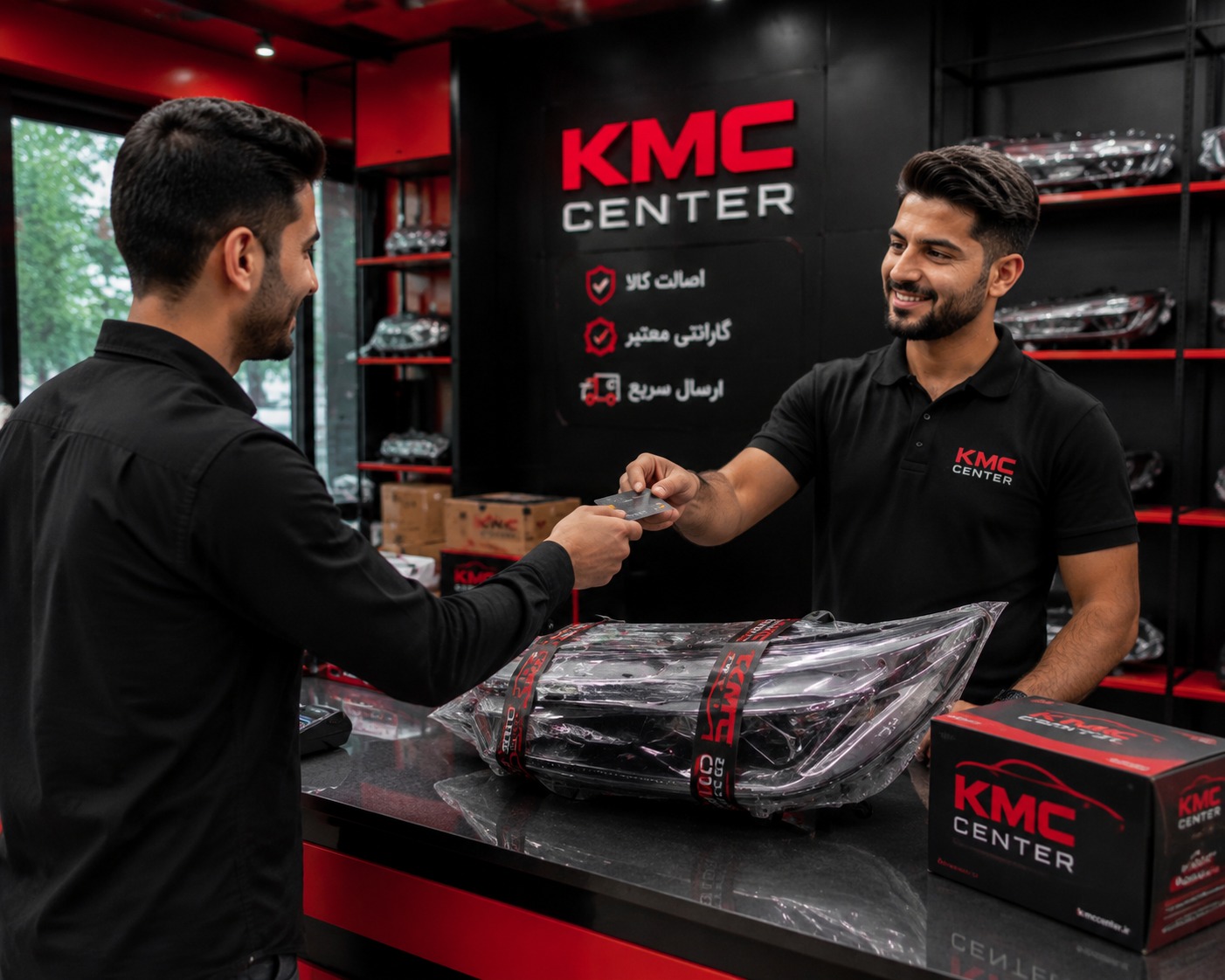 چگونه چراغ جلو اصلی KMC J7 را تشخیص دهیم؟ راهنمای تخصصی خرید از کی ام سی سنتر