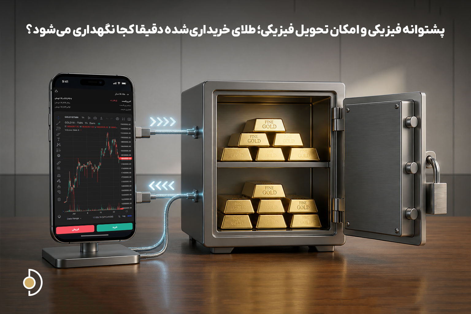 وجود پشتوانه واقعی و امکان تحویل فیزیکی، یکی از مهمترین معیارهای انتخاب یک پلتفرم مطمئن خرید طلا است.