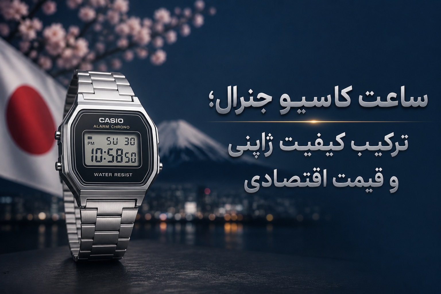 ساعت کاسیو جنرال