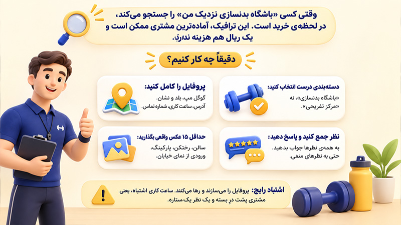 سئوی محلی و گوگل مپ