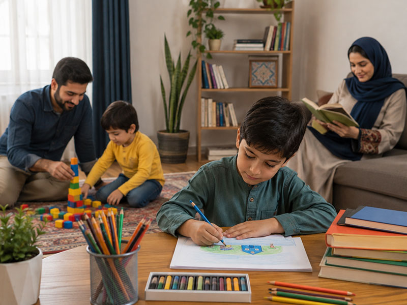 نقش بازی و استراحت در موفقیت تحصیلی