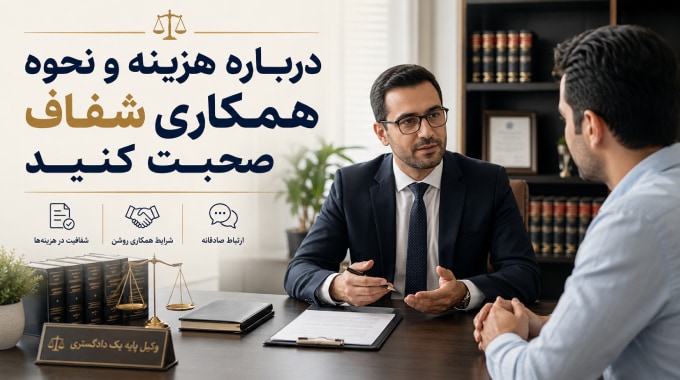 درباره هزینه و نحوه همکاری شفاف صحبت کنید